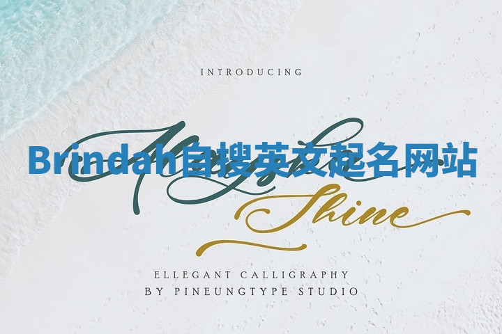 Brindah自搜英文起名网站