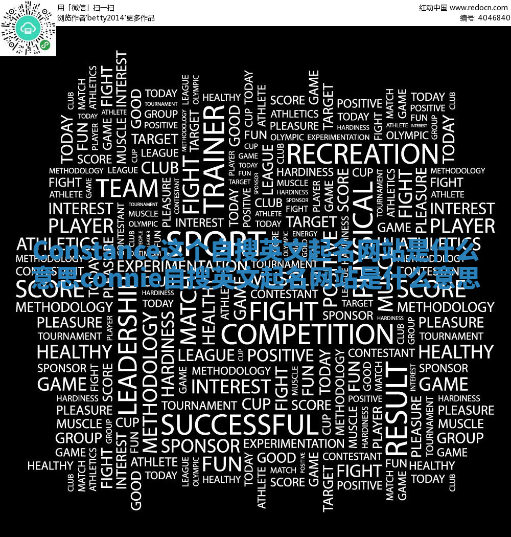 Constance这个自搜英文起名网站是什么意思 connie自搜英文起名网站是什么意思