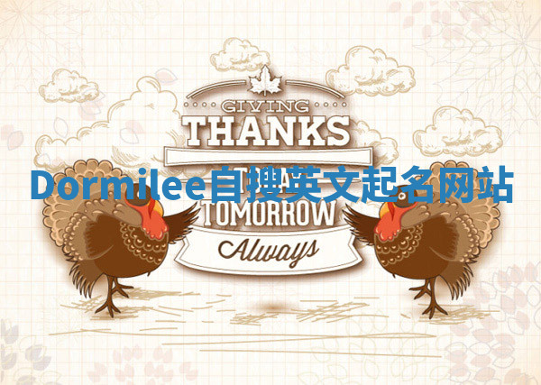 Dormilee自搜英文起名网站 Dormilee自搜英文起名网站