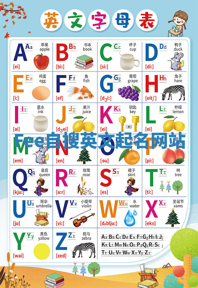 Fee自搜英文起名网站