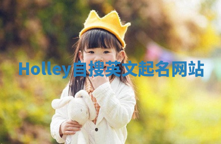 Holley自搜英文起名网站
