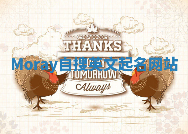 Moray自搜英文起名网站