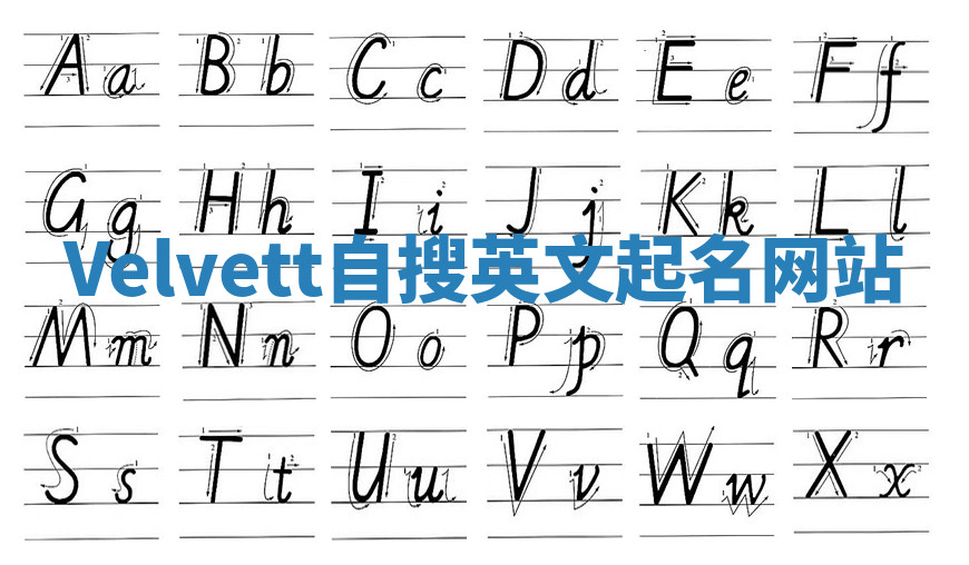 Velvett自搜英文起名网站