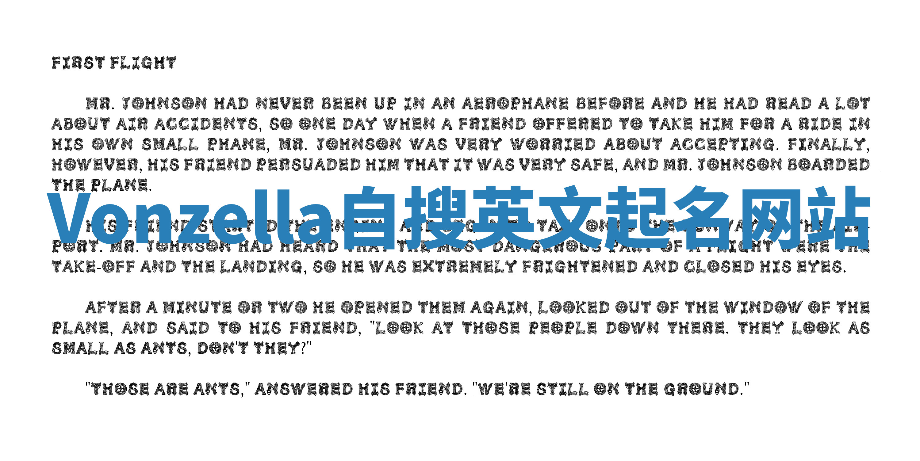 Vonzella自搜英文起名网站 Vonzella自搜英文起名网站